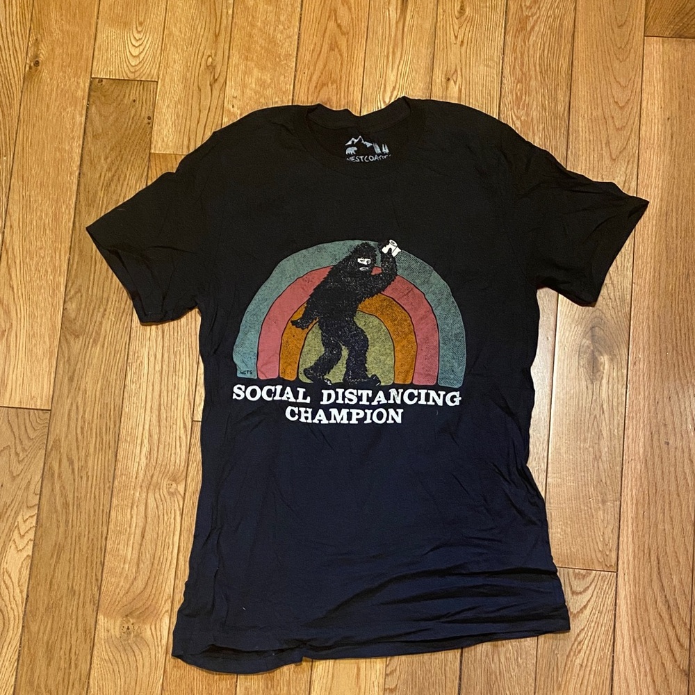 Bigfoot Social Distancing Champion Tee